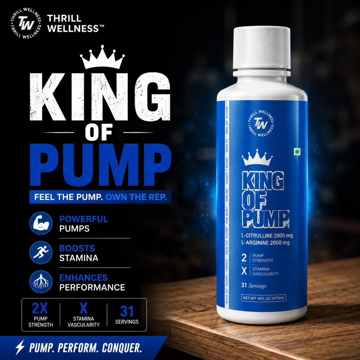 Thrill Pharma King of Pump - Image 2