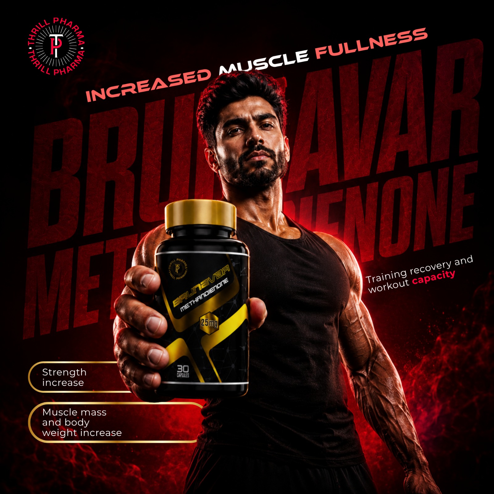 Thrill Pharma BRUNAWAR Methandienone - Image 4