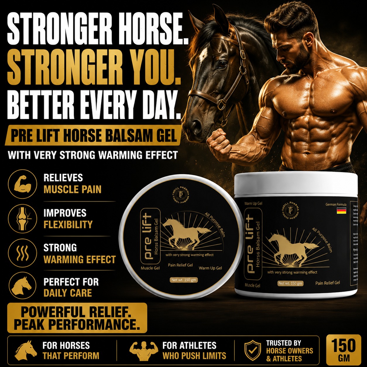 Thrill Pharma Pre Lift (Horse Balsam Gel) - Image 2