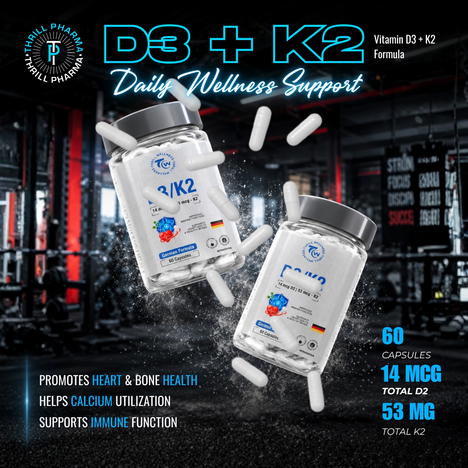 Thrill Pharma D3/K2