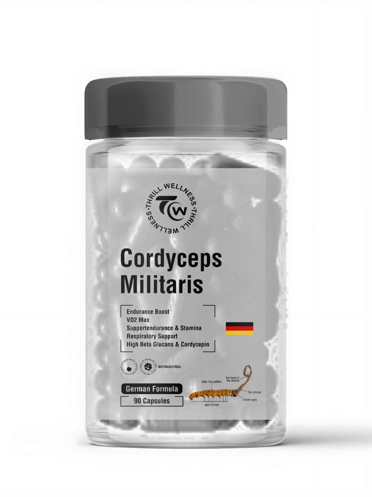 Thrill Pharma Cordyceps Militaris